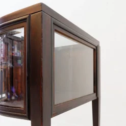 Console avec vitrines courbes - Style Art Déco
