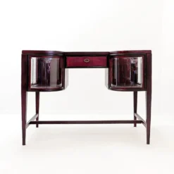 Console avec vitrines courbes - Style Art Déco
