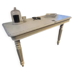 Console bois blanc