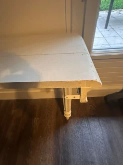 Console bois blanc
