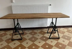 Console bois / métal