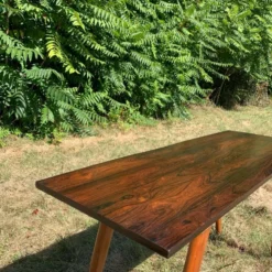 Console brésilienne en palissandre et caviuna, G Scapinelli