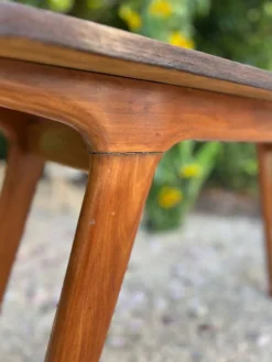 Console brésilienne en palissandre et caviuna, G Scapinelli