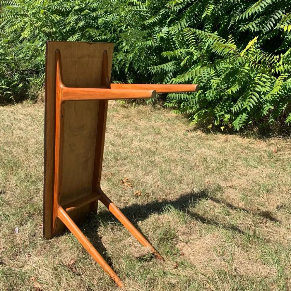 Console brésilienne en palissandre et caviuna, G Scapinelli