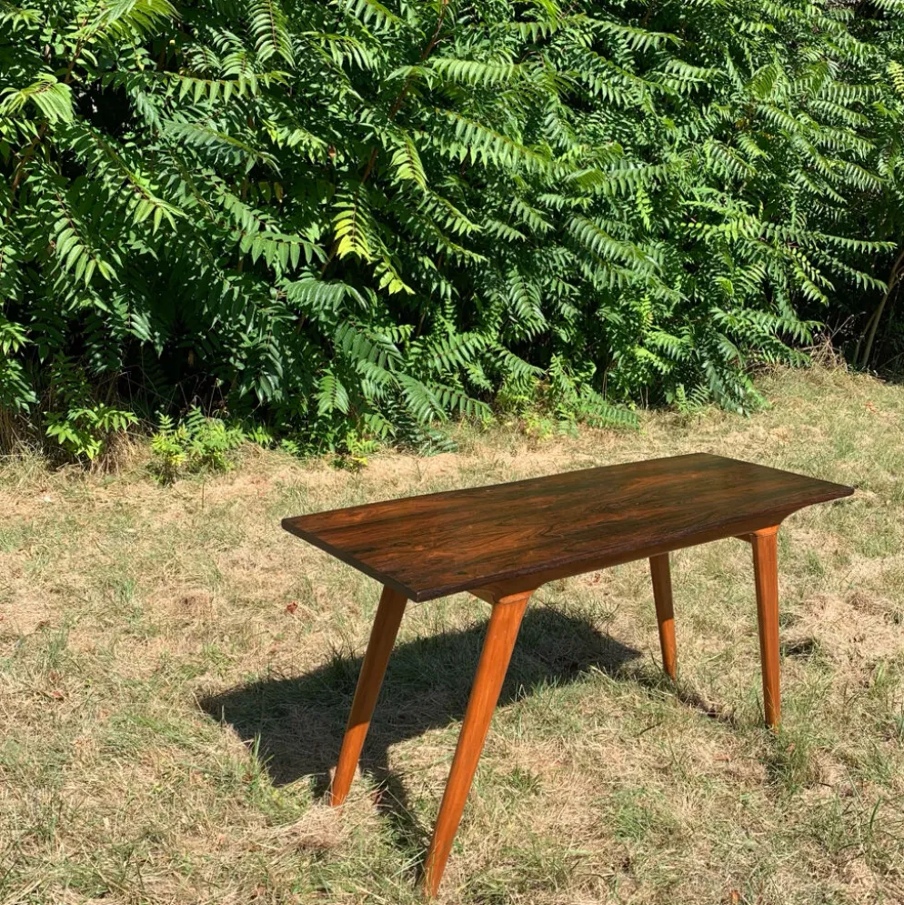 Console brésilienne en palissandre et caviuna, G Scapinelli