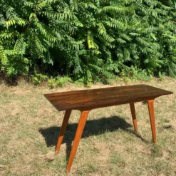 Console brésilienne en palissandre et caviuna, G Scapinelli