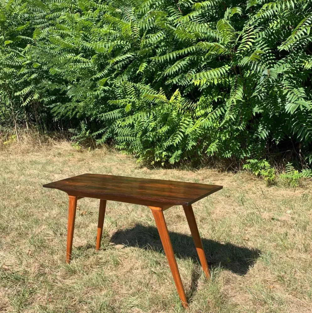 Console brésilienne en palissandre et caviuna, G Scapinelli