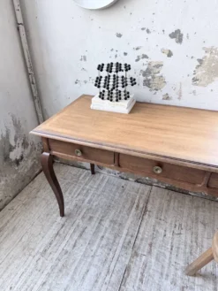Console bureau en chêne 1960