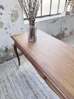 Console bureau en chêne 1960