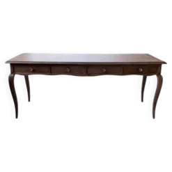Console bureau en chêne 1960