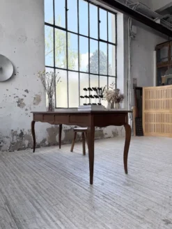 Console bureau en chêne 1960