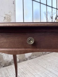 Console bureau en chêne 1960