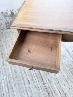 Console bureau en chêne 1960