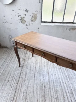 Console bureau en chêne 1960