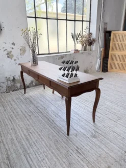 Console bureau en chêne 1960