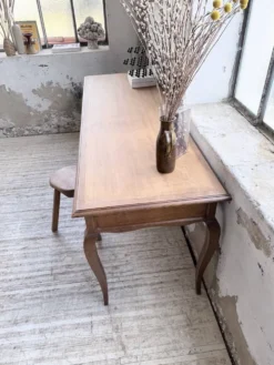 Console bureau en chêne 1960