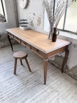 Console bureau en chêne 1960