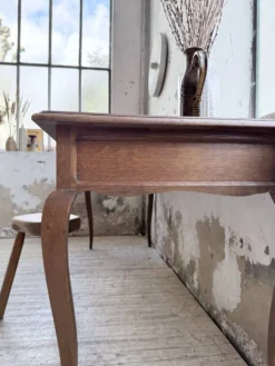 Console bureau en chêne 1960
