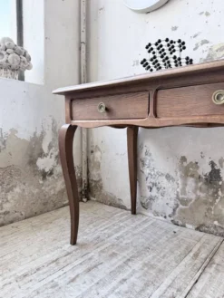 Console bureau en chêne 1960