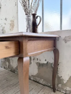 Console bureau en chêne 1960