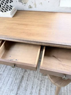 Console bureau en chêne 1960