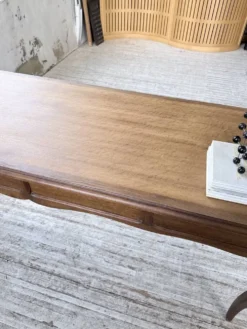 Console bureau en chêne 1960