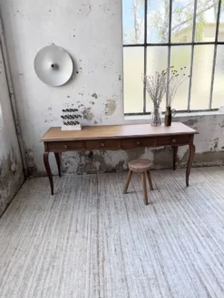 Console bureau en chêne 1960