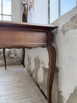 Console bureau en chêne 1960