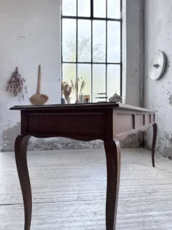 Console bureau en chêne 1960
