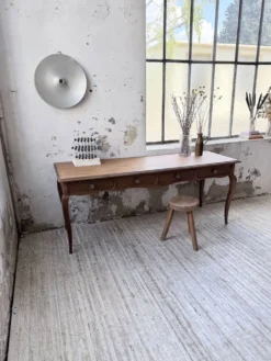 Console bureau en chêne 1960