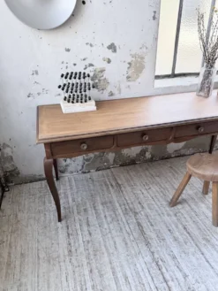 Console bureau en chêne 1960