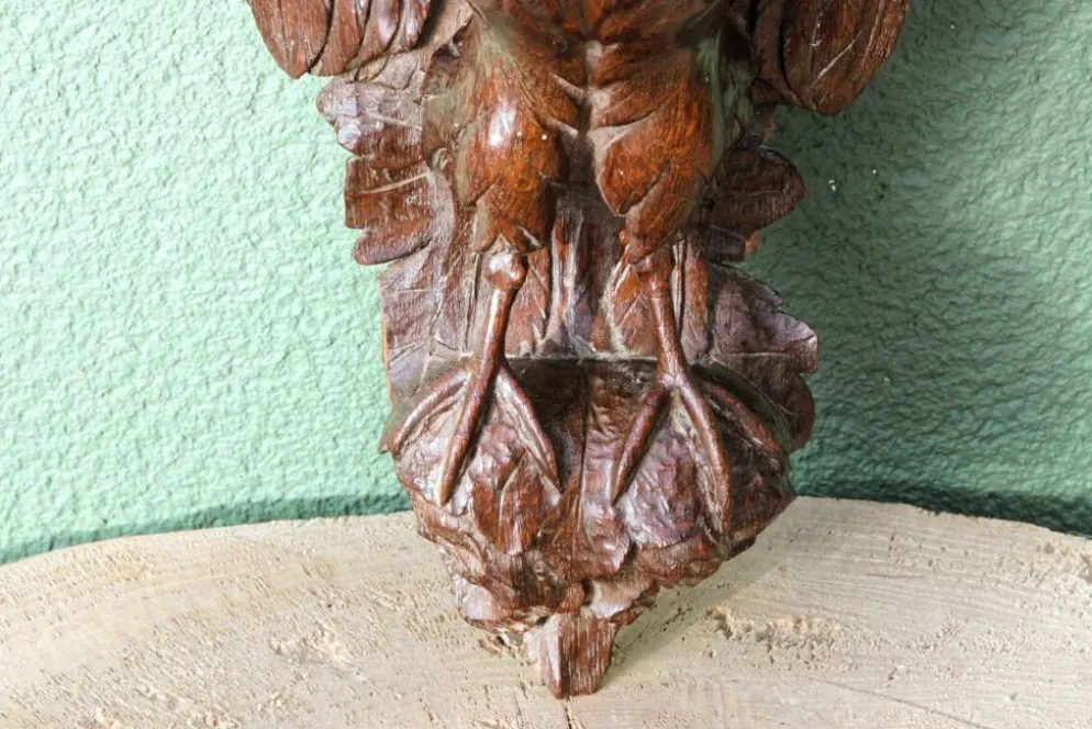 Console d'applique sculptée, forêt noire, 19ème siècle