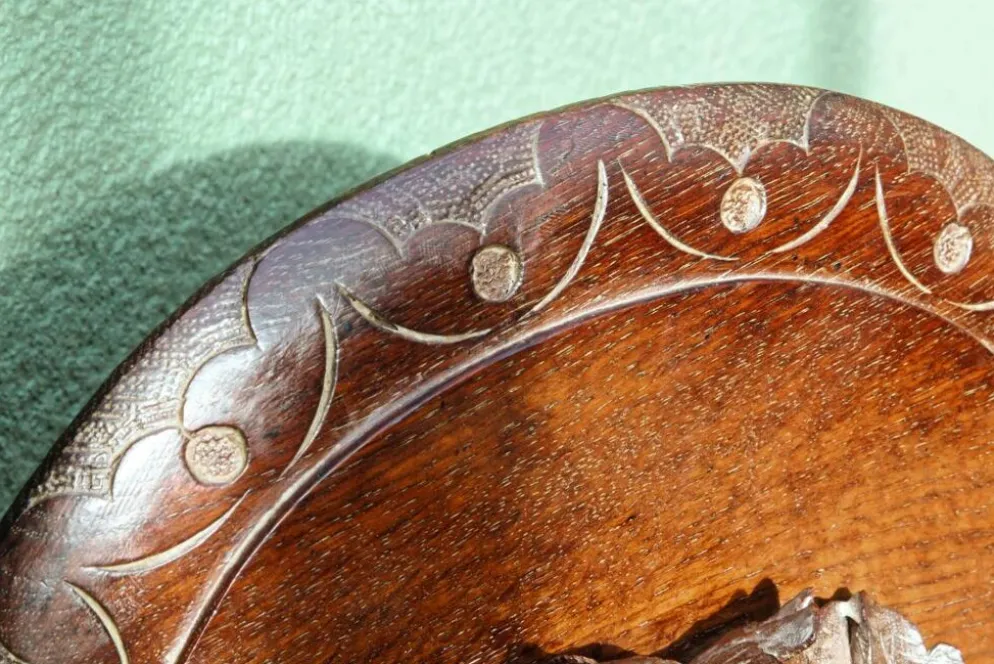 Console d'applique sculptée, forêt noire, 19ème siècle