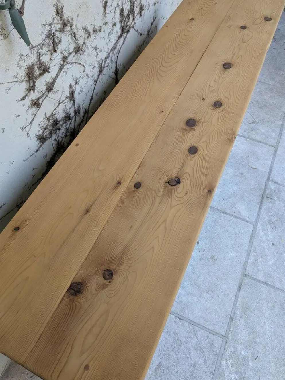 Console d'entrée - Plateau en douglas massif