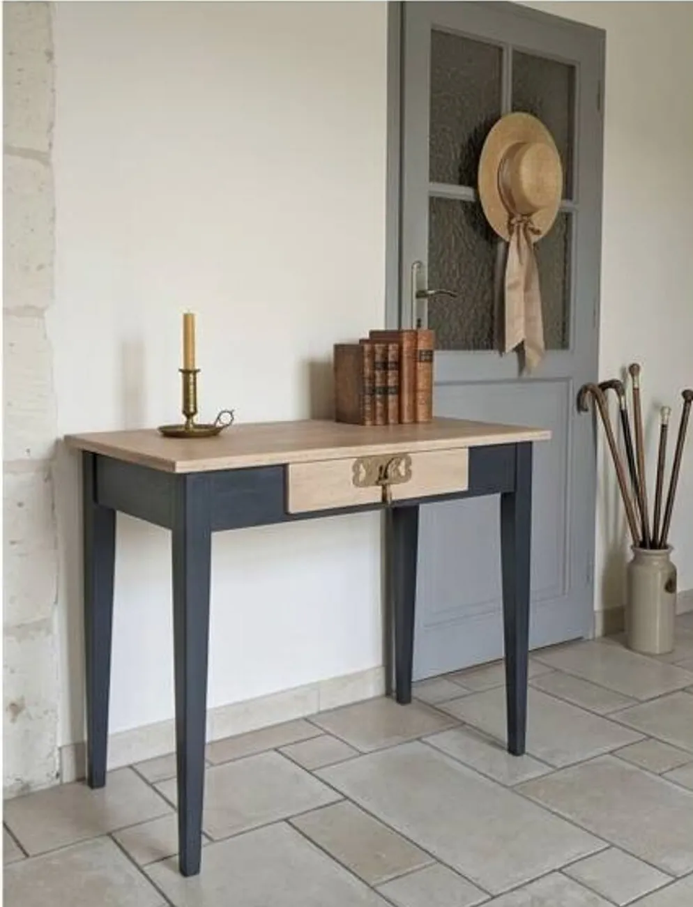 Console d'entrée vintage