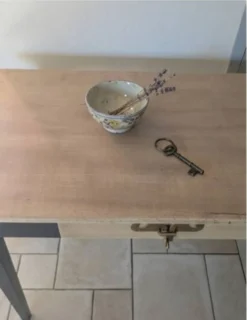 Console d'entrée vintage