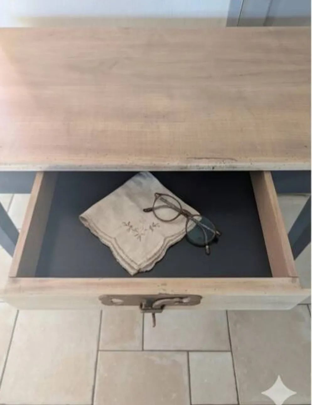 Console d'entrée vintage