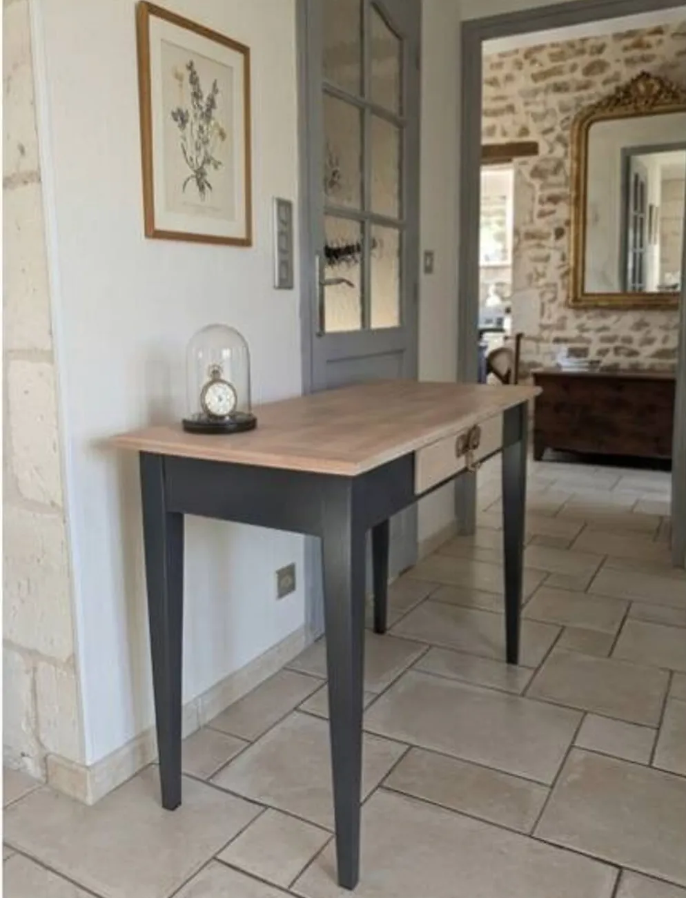 Console d'entrée vintage