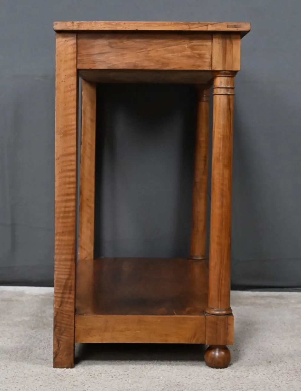 Console de propriété en noyer, époque Empire – début XIXe