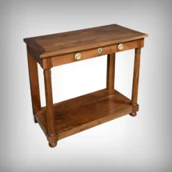 Console de propriété en noyer, époque Empire – début XIXe