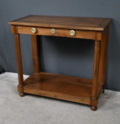 Console de propriété en noyer, époque Empire – début XIXe