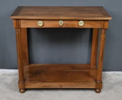 Console de propriété en noyer, époque Empire – début XIXe