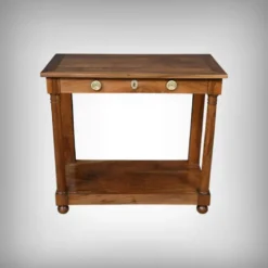 Console de propriété en noyer, époque Empire – début XIXe