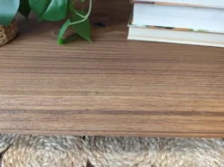 Console desserte meuble d'appoint en chêne massif