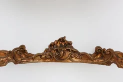 Console de style Louis XV du 20ème siècle avec plateau en marbre, France, années 1970.