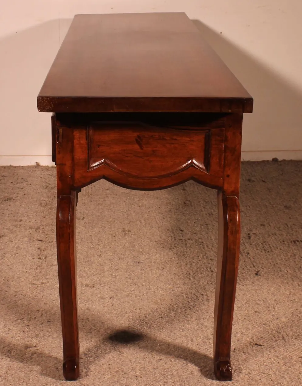 Console d'époque Louis XV Trois Tiroirs -espagne-18° Siècle