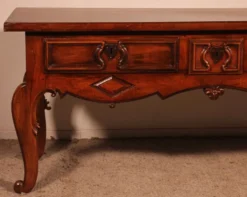 Console d'époque Louis XV Trois Tiroirs -espagne-18° Siècle