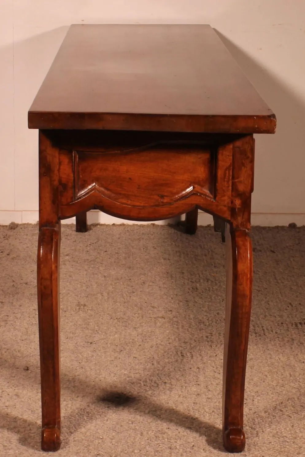 Console d'époque Louis XV Trois Tiroirs -espagne-18° Siècle