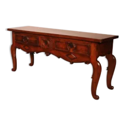 Console d'époque Louis XV Trois Tiroirs -espagne-18° Siècle