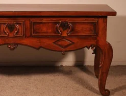 Console d'époque Louis XV Trois Tiroirs -espagne-18° Siècle